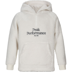 Peak Performance Hoodies Barnkläder Peak Performance Jr Original Pile HZ Hood - Offwhite (G76908-099)