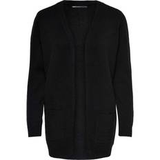 Only Dam Koftor Only Lesly Open Knitted Cardigan - Black