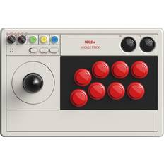 Röda Spelkontroller 8Bitdo Switch/PC Arcade Stick