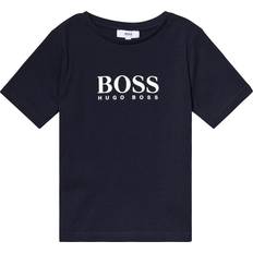 Hugo Boss T-shirts Barnkläder HUGO BOSS Boy's Short Sleeves T-shirt - Navy