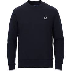 Fred Perry Tröjor Fred Perry Crew Neck Sweatshirt - Navy