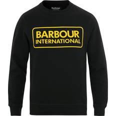 Barbour S Tröjor Barbour Large Logo Sweatshirt - Black