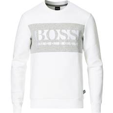 Hugo Boss Herr Tröjor HUGO BOSS Salbo Sweatshirt - White