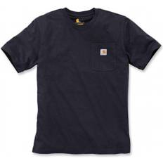 Herr - XXL Överdelar Carhartt Workwear Pocket Short-Sleeve T-Shirt - Black