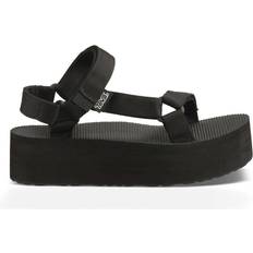 Kardborreband Sandaler Teva Flatform Universal W - Black