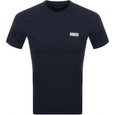 Barbour S T-shirts Barbour B.Intl Small Logo - International Navy