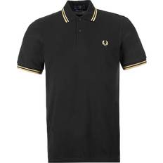 Fred Perry Twin Tipped Polo Shirt – Black/Beige
