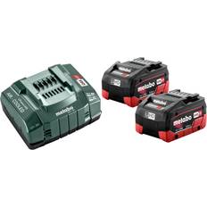Metabo Batterier Batterier & Laddbart Metabo Basic Set 2xLiHD 5.5Ah