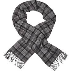 Barbour Dam Halsdukar & Sjalar Barbour Scarf – Black/Grey Tartan