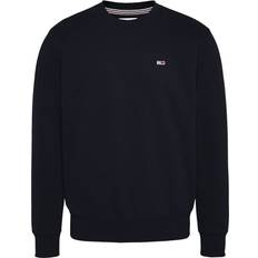 Tommy Hilfiger Regular Fleece Crew Neck Sweater - Black