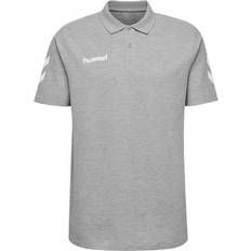 Hummel Pikétröjor Hummel Go Polo Shirt Men - Grey Melange