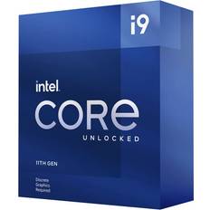 Intel Socket 1200 Processorer Intel Core i9 11900KF 3.5GHz Socket 1200 Box without Cooler