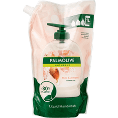 Refill Handtvålar Palmolive Naturals Liquid Hand Soap Refill Milk & Almond 1000ml