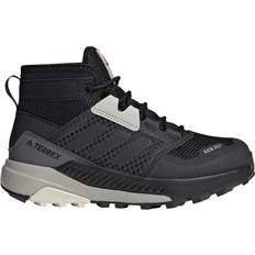 Hikingskor adidas Kid's Terrex Trailmaker Mid RAIN.RDY - Core Black/Core Black/Aluminium