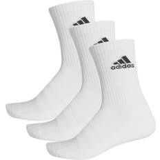 Adidas Herr - Polyamid Kläder adidas Cushioned Crew Socks 3-pack - White/Black