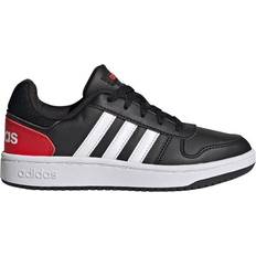 Adidas Sneakers adidas Kid's Hoops 2.0 - Core Black/Cloud White/Vivid Red