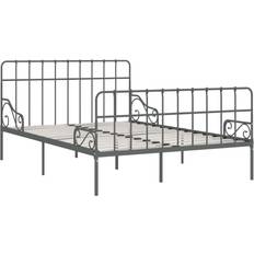 vidaXL Bed Frame with Slatted Base 95cm Sängram 140X200cm