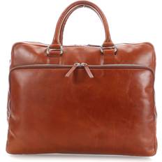 Leonhard Heyden Cambridge Briefcase 15" - Cognac