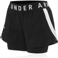 Under Armour Dam - Mjukisbyxor Kläder Under Armour UA Play Up 2-in-1 Shorts - Black