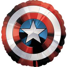 Amscan Foil Ballons Avengers Shield Red/White/Blue