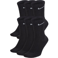 M Strumpor Nike Everyday Cushioned Training Socks 6-pack - Black/White
