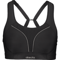 Abecita Dam BH:ar Abecita Dynamic Sports Bra - Black/Grey