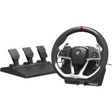 Xbox One Rattar & Racingkontroller Hori Force Feedback DLX Racing Wheel and Pedal Set - Black