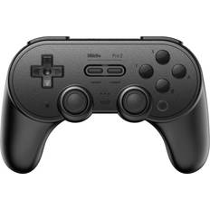 PC - Trådlös - Vibration Handkontroller 8Bitdo Pro 2 Bluetooth Gamepadd - Black Edition