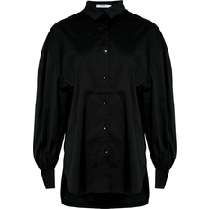 Noella Tate Cotton Poplin Shirt - Black