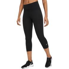 Nike Dam - Träningsplagg Tights Nike One Capri Leggings Women - Black/White
