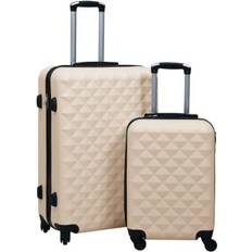 ABS-plast - Hårda Resväskeset vidaXL Hardcase Suitcase - 2 delar