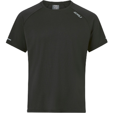 2XU Herr - Svarta Kläder 2XU Aero T-shirt Men - Black/Silver Reflective