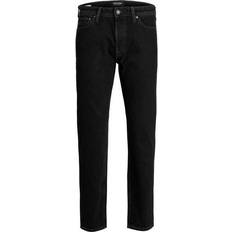 Jack & Jones Herr - Svarta - W30 Jeans Jack & Jones Chris Original CJ 981 Loose Fit Jeans - Black/Black Denim