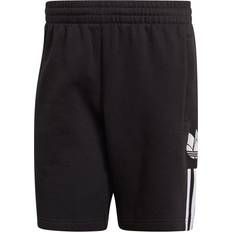 adidas Adicolor 3D Trefoil 3-Stripes Sweat Shorts - Black