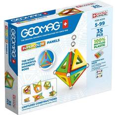 Geomag Plastleksaker Geomag Supercolor Panels Recycled 35pcs