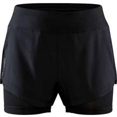 Dam Shorts Craft Sportswear Adv Essence 2-in-1 Shorts Women - Black