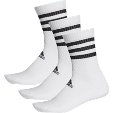 Tennis Underkläder adidas 3-Stripes Cushioned Crew Socks 3-pack - White