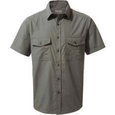 Craghoppers Herr Kläder Craghoppers Kiwi Short Sleeve Shirt - Dark Grey