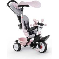 Smoby Metall Trehjulingar Smoby Tricycle Baby Driver Plus