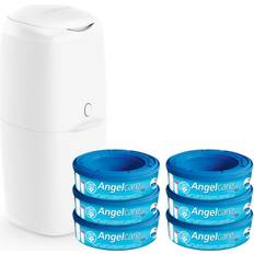 Angelcare Blöjhinkar Angelcare Nappy Disposal System Value Pack with 6 Refill Cassettes