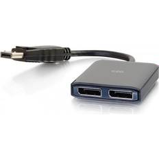C2G Hane - Hona - Kabeladaptrar Kablar C2G DisplayPort-2DisplayPort/USB Micro-B 1.2 M-F Adapter
