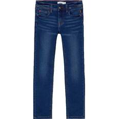 Name It Sweat Denim X-slim Fit Jeans - Blue/Dark Blue Denim (13188620)