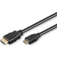 Guld - HDMI-kablar MicroConnect HDMI-HDMI Mini 2.0 3m