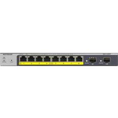 Netgear Gigabit Ethernet - PoE+ Switchar Netgear ProSafe GS110TPv3