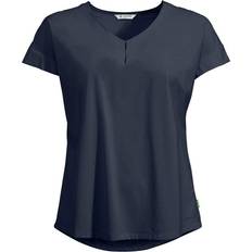 Vaude Dam - Elastan/Lycra/Spandex T-shirts & Linnen Vaude Skomer V-Neck T-Shirt Women's - Eclipse Uni