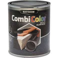 Träfärger - Utomhusfärger Målarfärg Rust-Oleum Combicolor Multi-Surface Träfärg Svart 0.75L