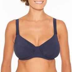 Wiki Basic Full Cup Bikini Top - Dark Blue