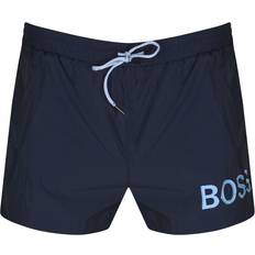 Polyamid Badbyxor Hugo Boss Mooneye Swim Shorts - Navy