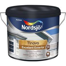 Nordsjö Träfärger - Utomhusfärger Målarfärg Nordsjö Tinova Excellent Exterior Träfärg Black 10L