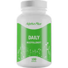 E-vitaminer - Förbättrar muskelfunktion Vitaminer & Mineraler Alpha Plus Daily 100 st